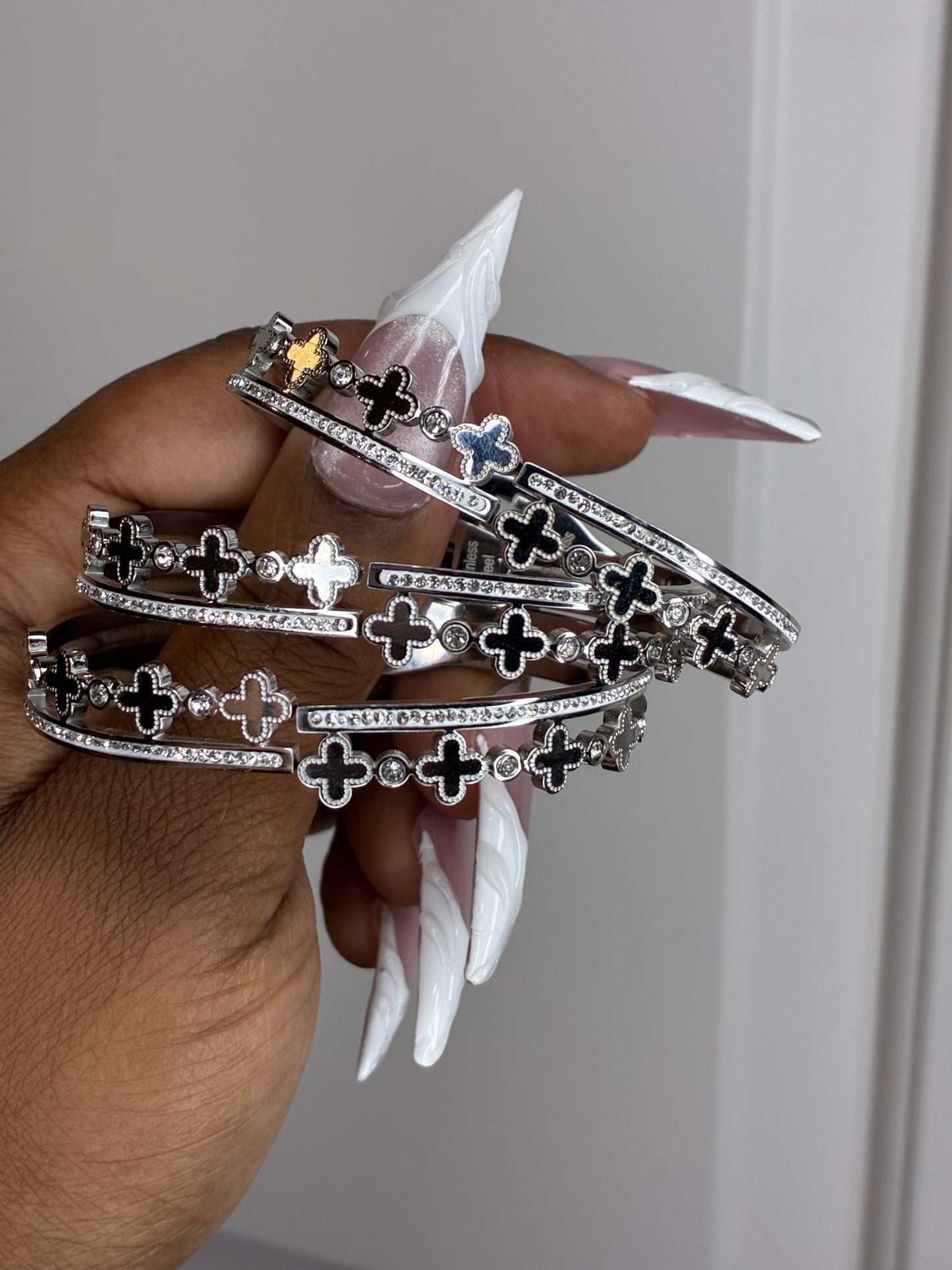 Clover Cuff Bracelet