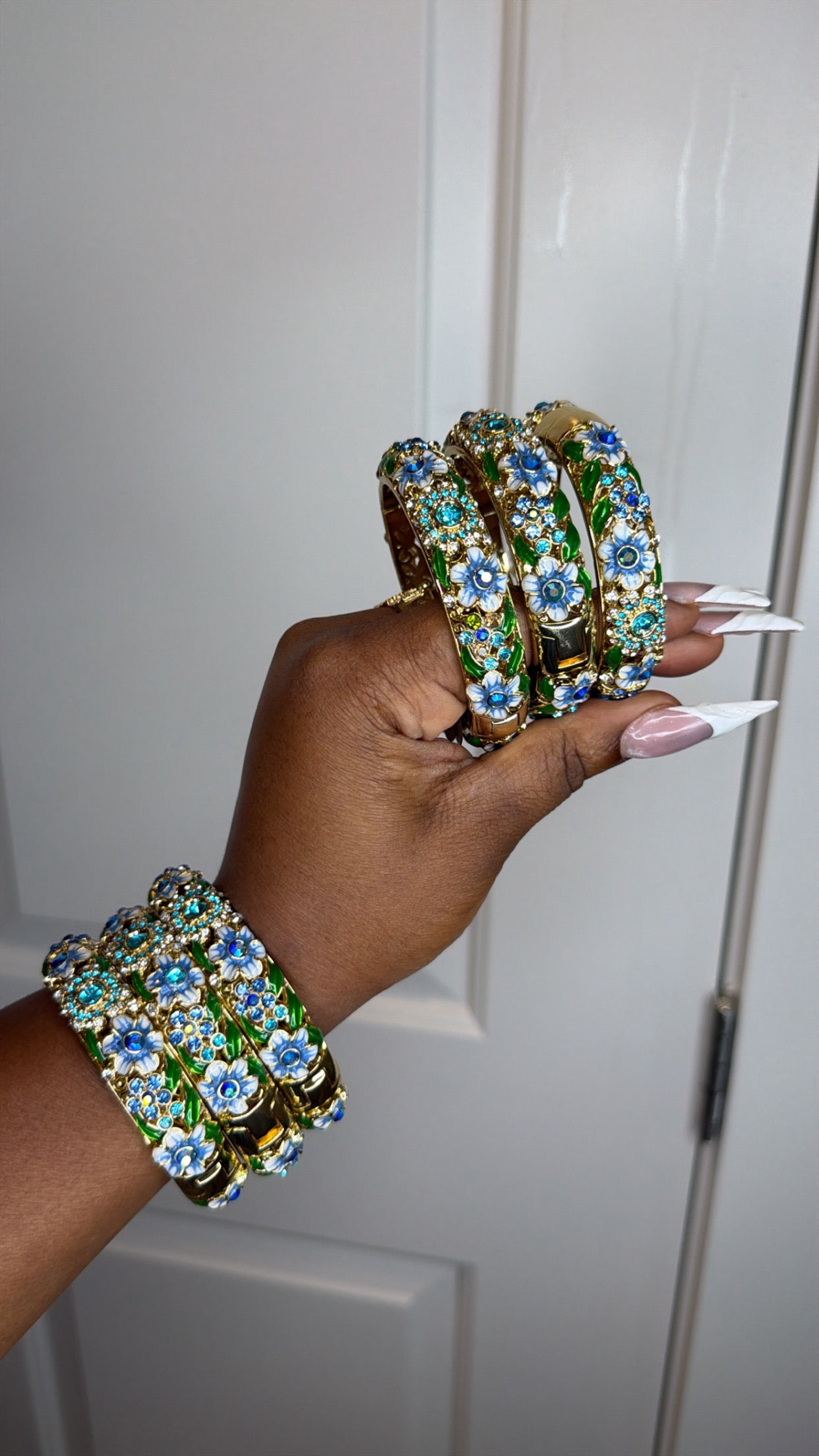 Bluebell Bloom Bangle