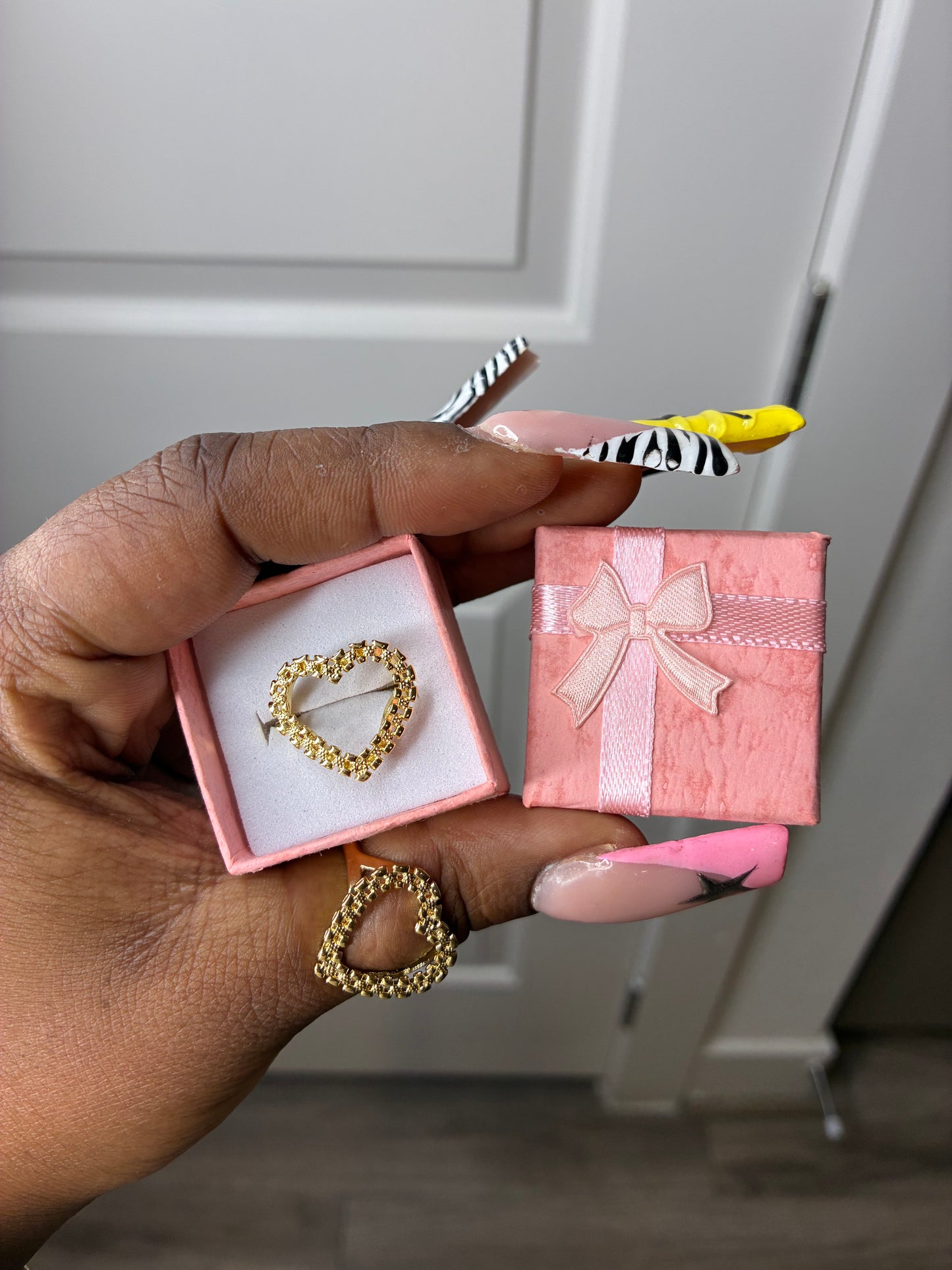 OPEN HEART ROLEX RING