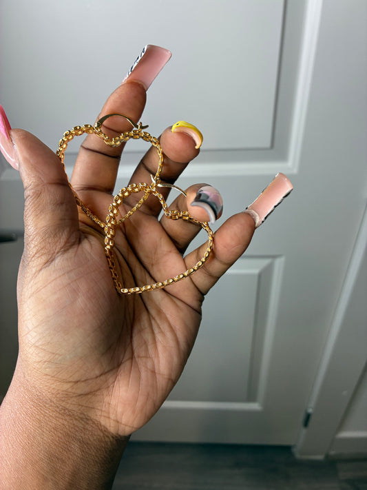 Rolex Hoop Hearts