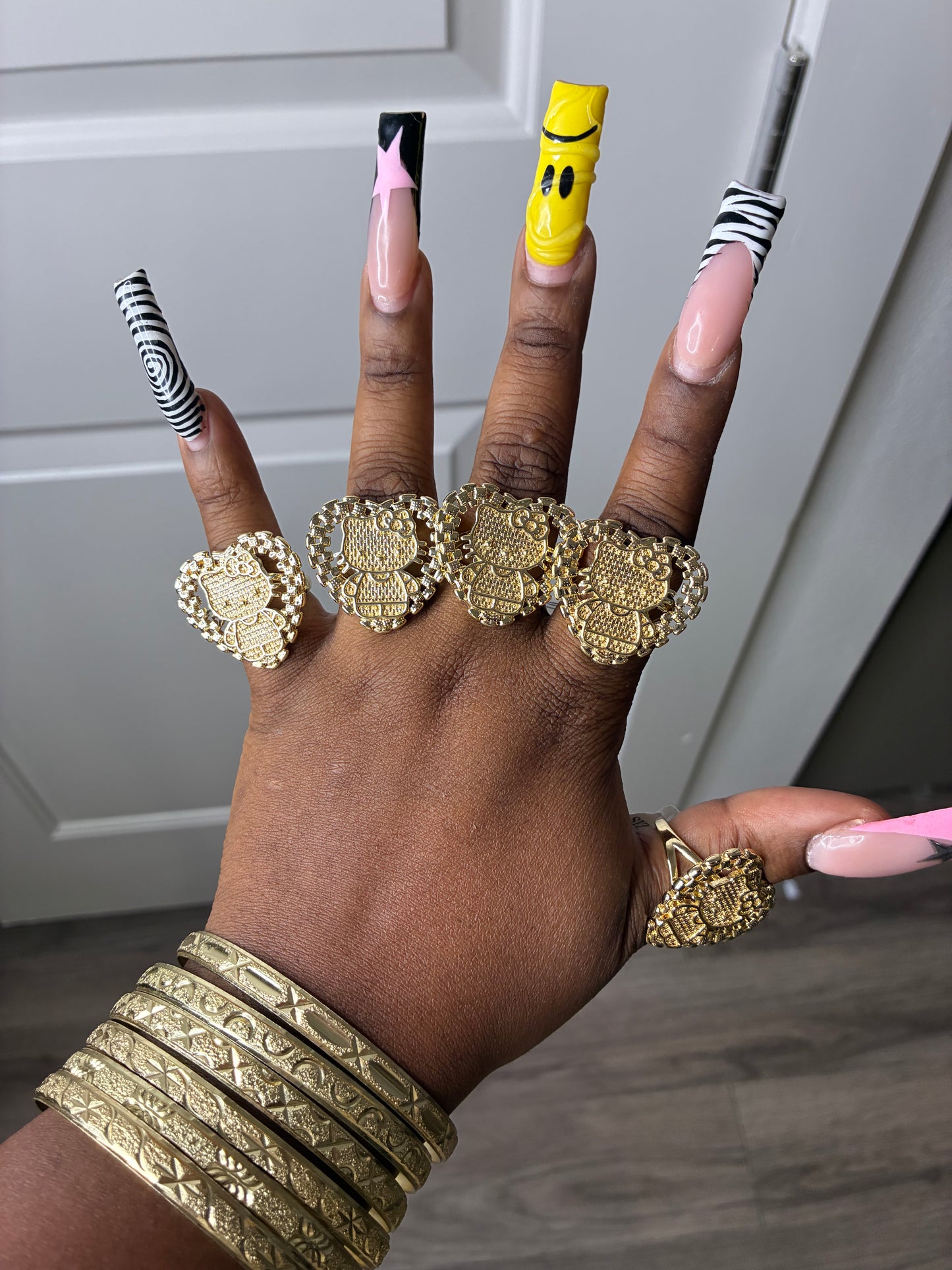 HK ROLEX HEART RING