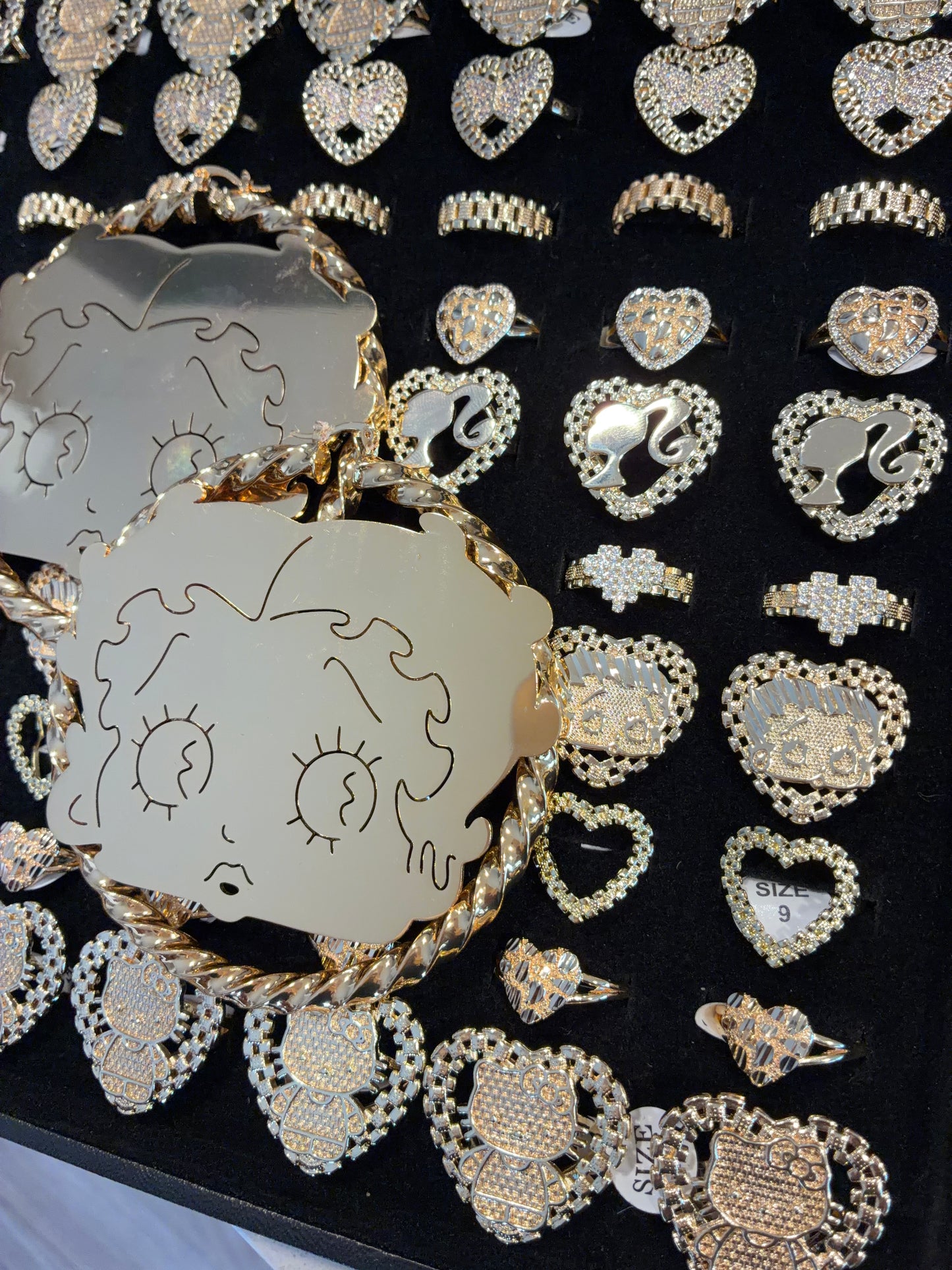 BETTY BOOP HOOPS