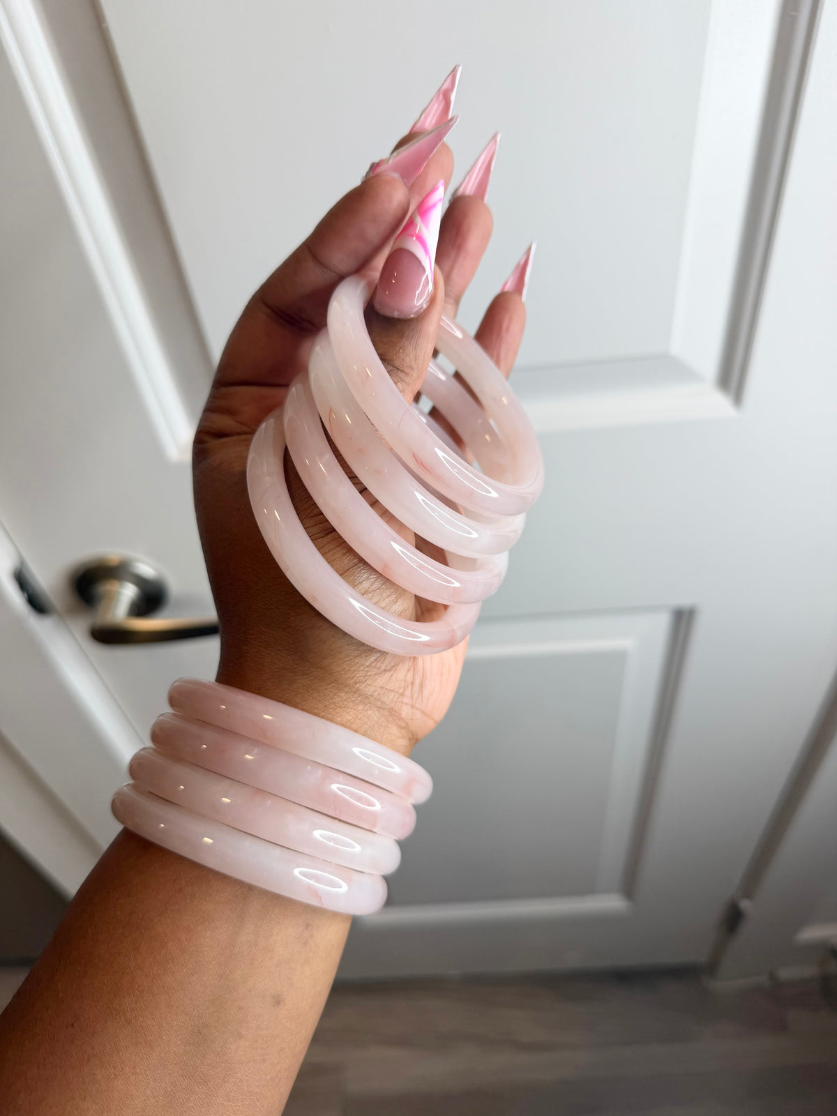 Pink cashmere