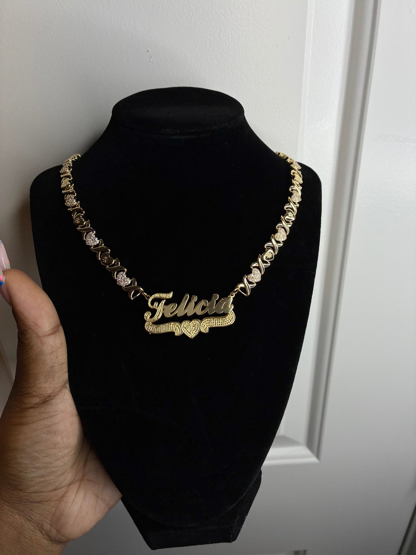XOXO Custom Name Necklace