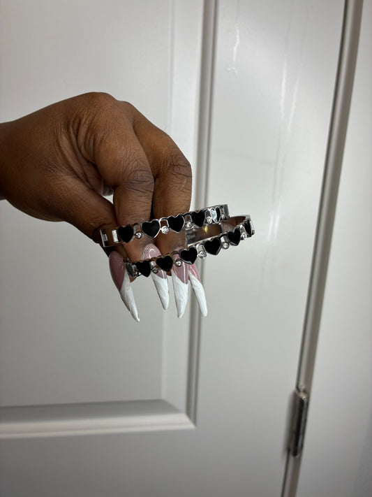 Black Heart Cuff